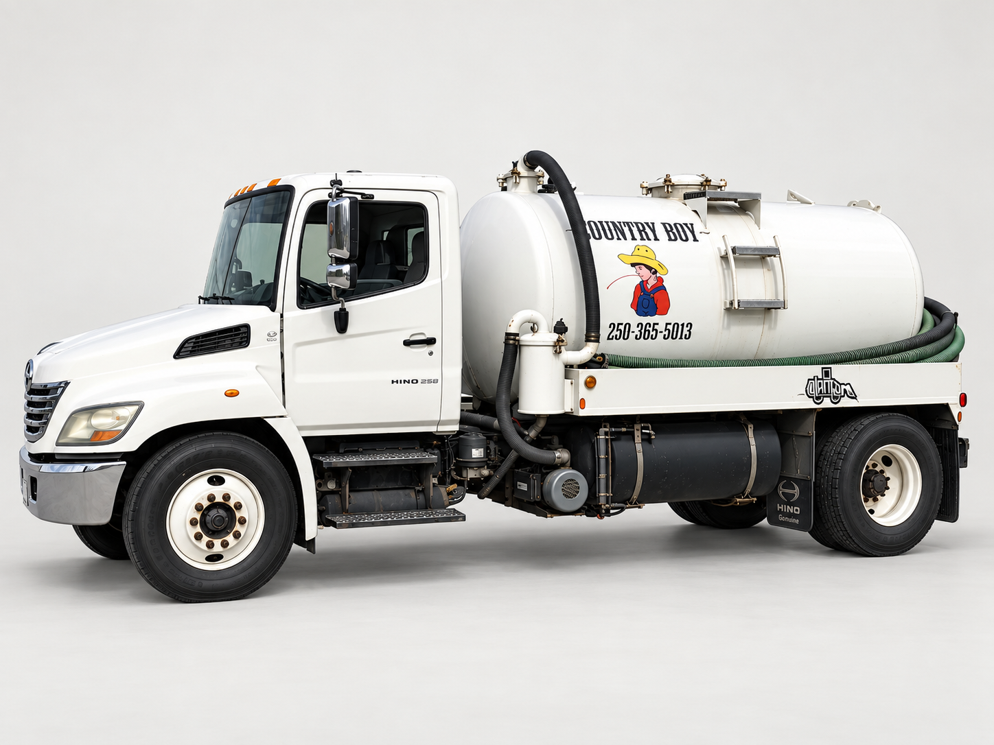 Coleman Country Boy septic pump truck